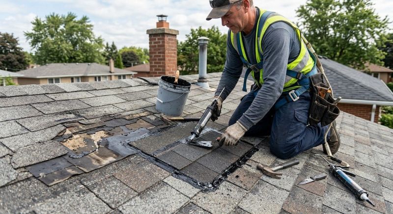 A Frame Roof Repair in Estes Park, CO