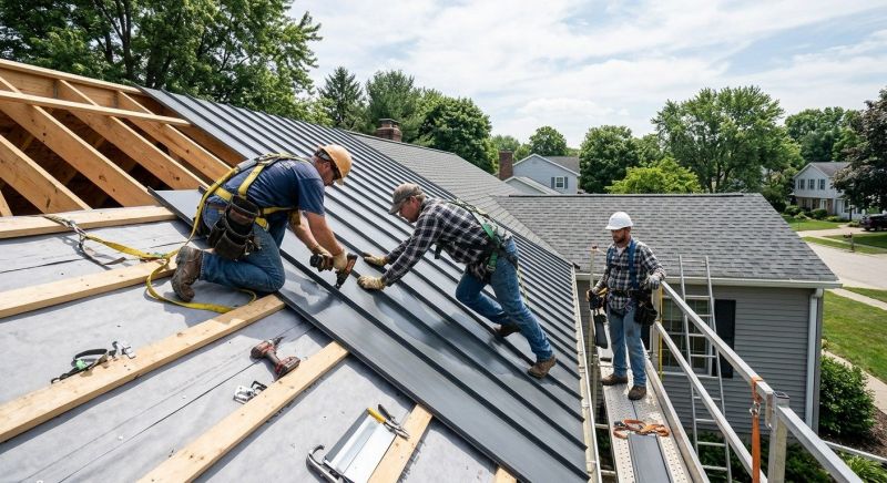 Aluminum Roof Installation in Boulder County, CO