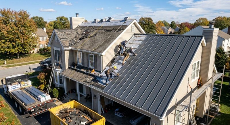 Aluminum Roof Replacement in Jamestown, CO