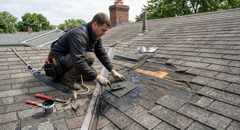 Asphalt Roof Leak Repair in Johnstown, CO