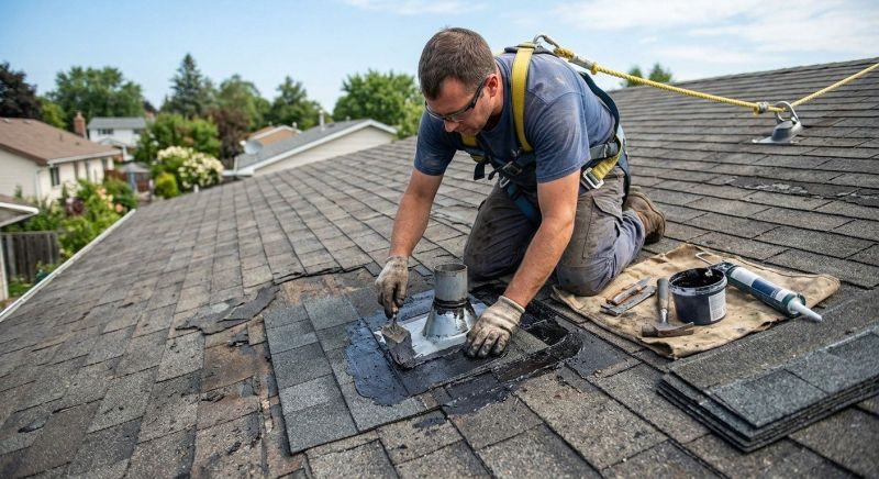 Asphalt Roof Leak Repair in Estes Park, CO