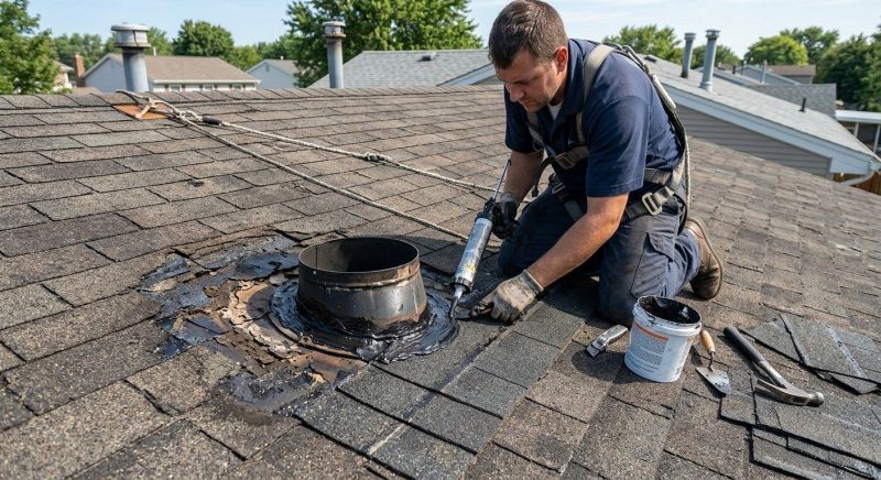 Asphalt Roof Leak Repair in Loveland, CO