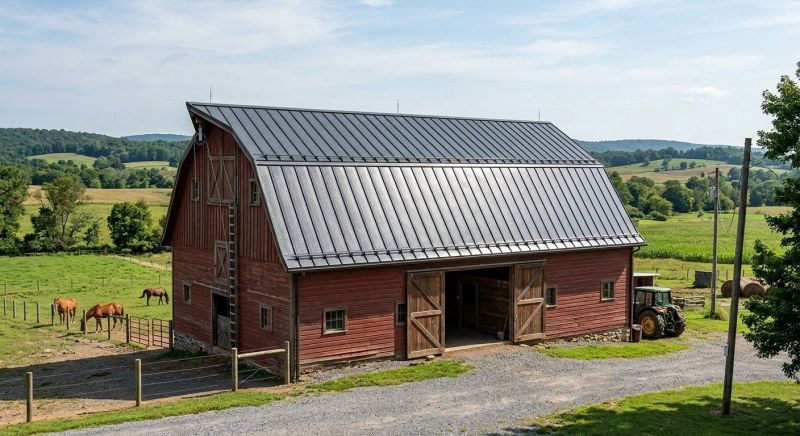 Barn Roof Replacement in Grand Lake, CO