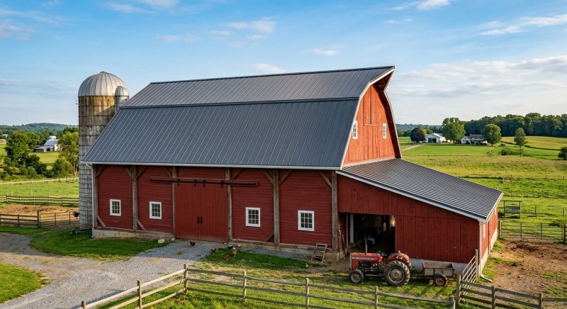 Barn Roof Replacement in Loveland, CO