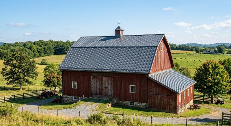 Barn Roof Replacement in Lyons, CO