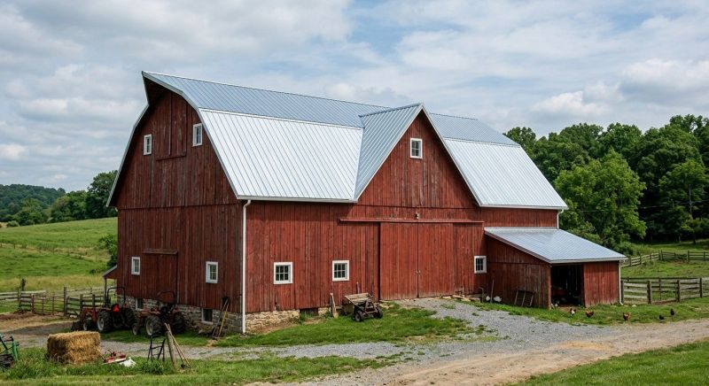 Barn Roof Replacement in Lyons, CO