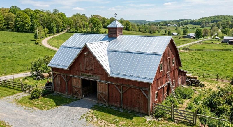 Barn Roof Replacement in Lyons, CO