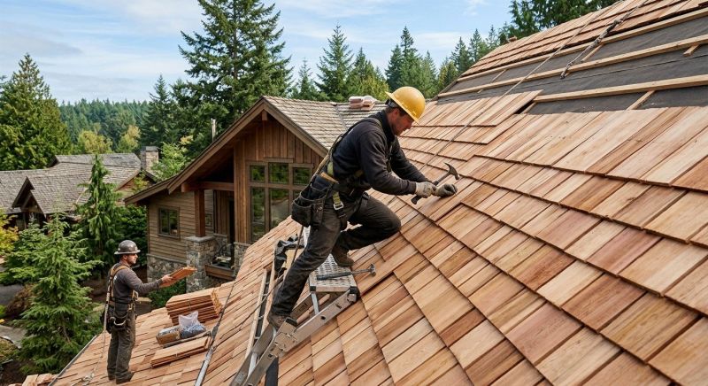 Cedar Roof Construction in Estes Park, CO
