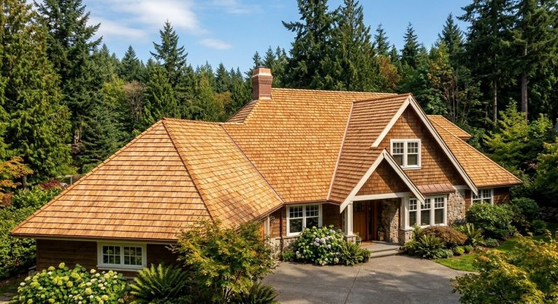 Cedar Roof Installation in Jamestown, CO