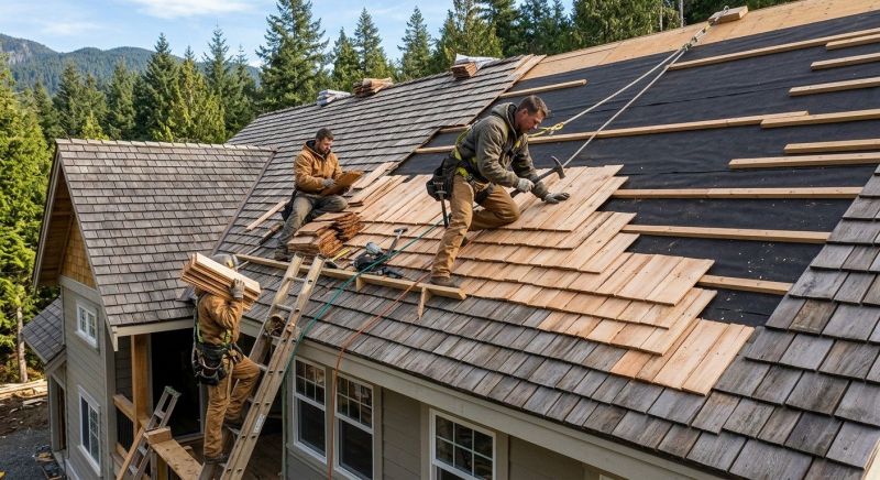 Cedar Roof Installation in Loveland, CO