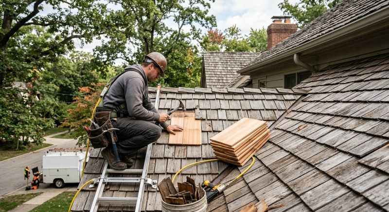 Cedar Shake Roof Repair in Loveland, CO