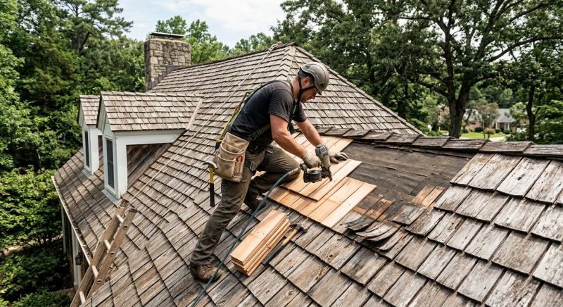 Cedar Shingles Repair in Boulder County, CO