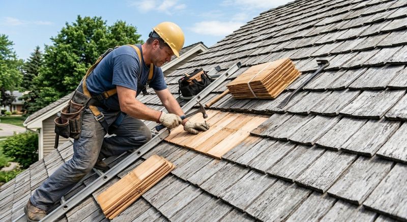 Cedar Shingles Repair in Jamestown, CO