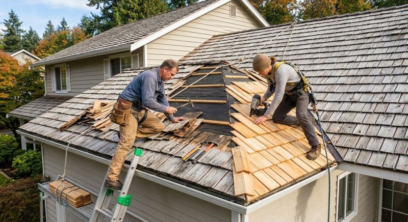 Cedar Shingles Repair in Loveland, CO