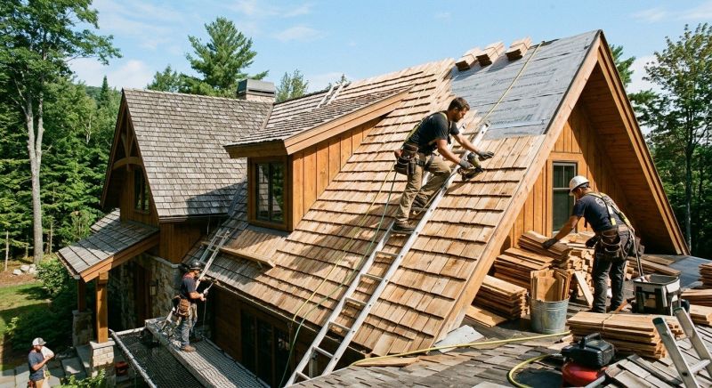 Cedar Shingles Replacement in Berthoud, CO