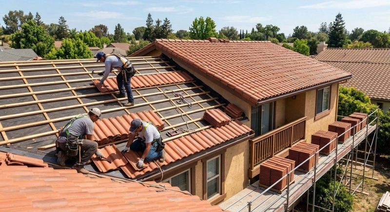 Clay Roof Installation in Grand Lake, CO