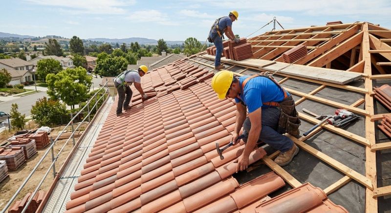 Clay Roof Installation in Grand Lake, CO