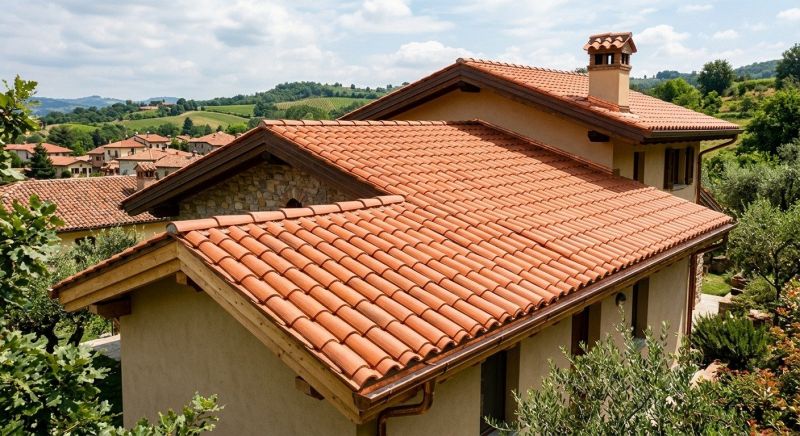 Clay Roof Installation in Lyons, CO