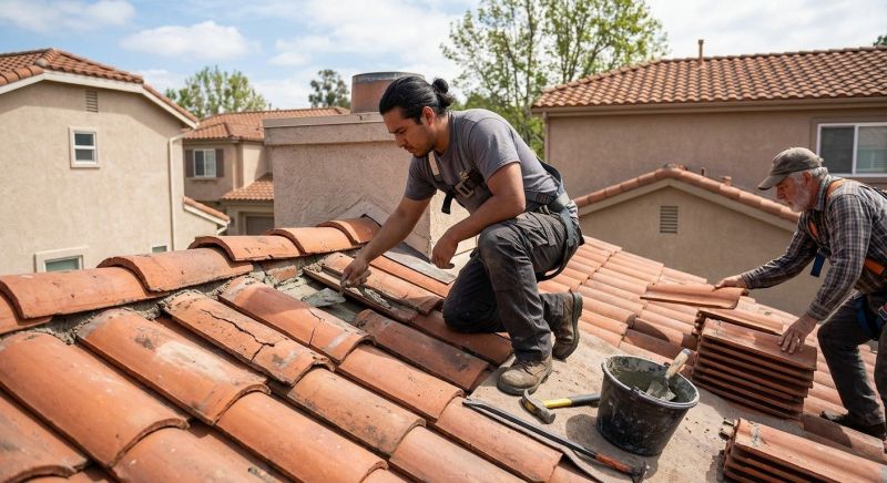 Clay Roof Leak Repair in Estes Park, CO