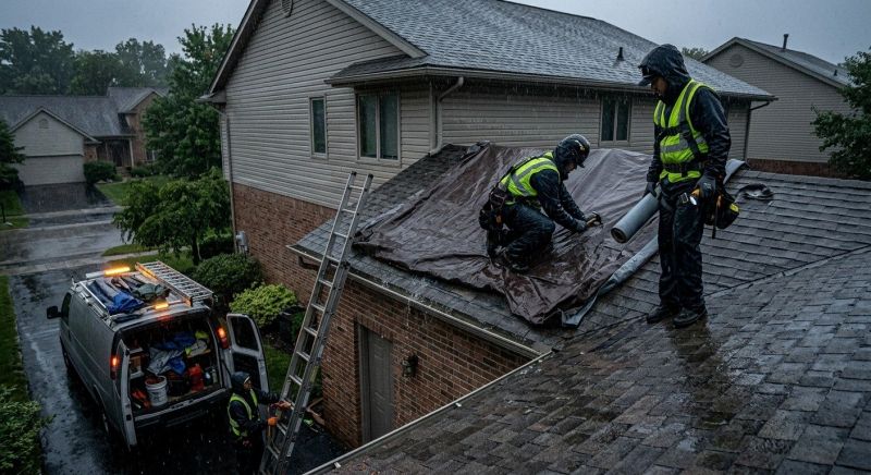 Collapsing Roof Repair in Estes Park, CO