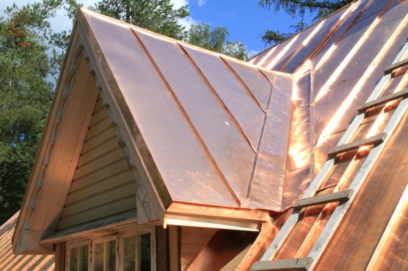Copper Roof Installation in Estes Park, CO