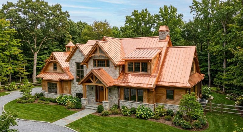 Copper Roof Repair in Estes Park, CO