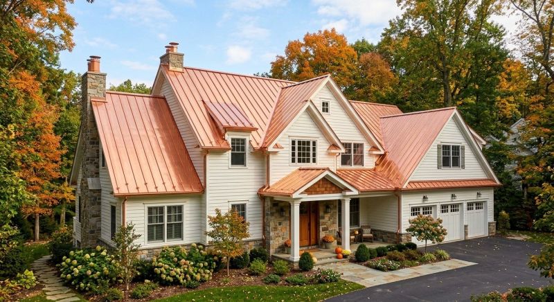 Copper Roof Replacement in Estes Park, CO