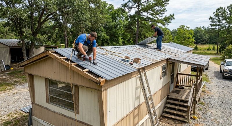 Corrugated Roof Repair in Estes Park, CO