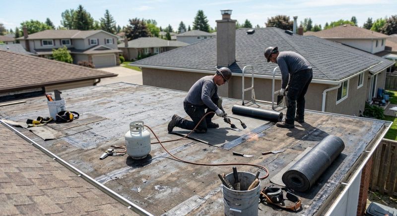 Flat Roof Repair in Longmont, CO