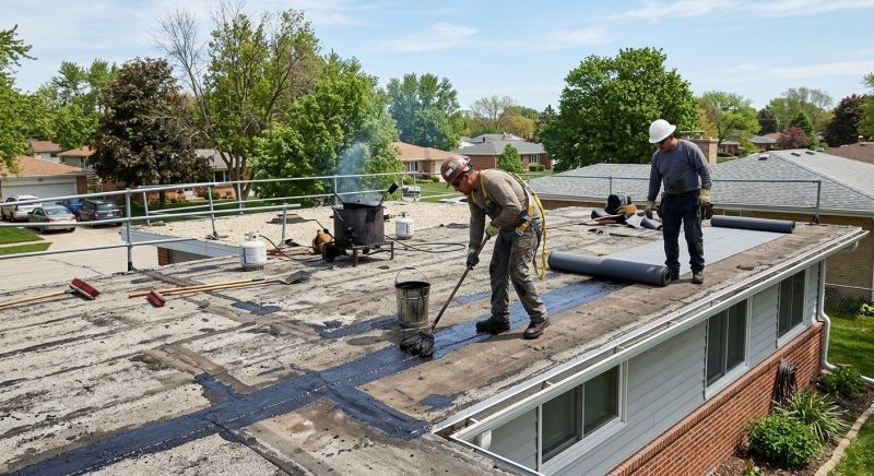 Flat Roof Tar Repair in Estes Park, CO