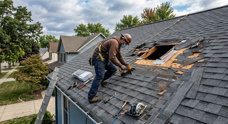 Hail Damage Roof Repair in Estes Park, CO