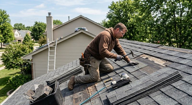 House Roof Repair in Longmont, CO