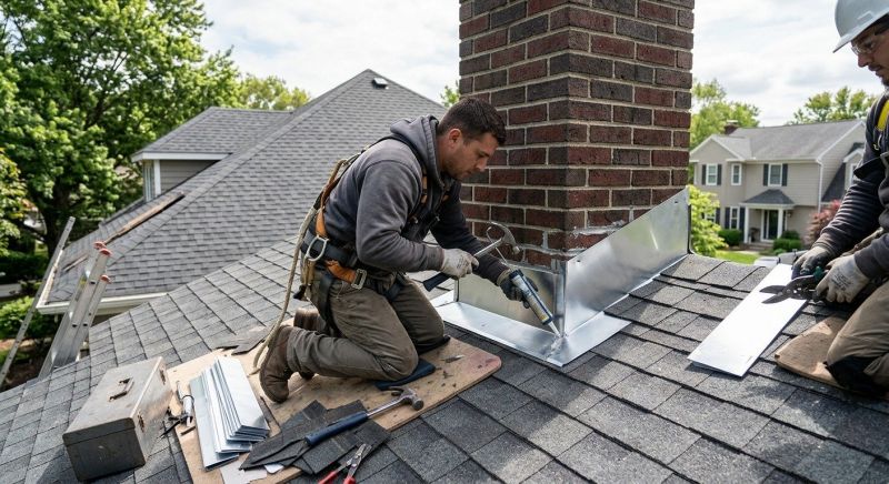 Roof Flashing Installation in Berthoud, CO