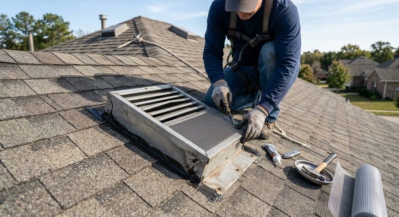 Roof Vent Flashing Repair in Estes Park, CO