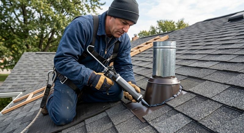 Roof Vent Flashing Repair in Estes Park, CO