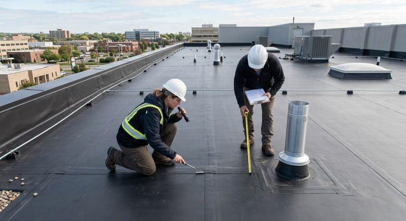 Rubber Roof Inspection in Estes Park, CO