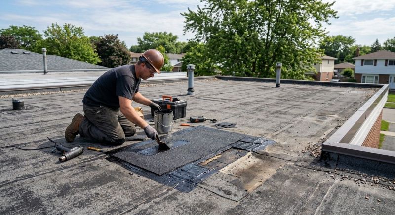 Rubber Roof Repair in Boulder County, CO