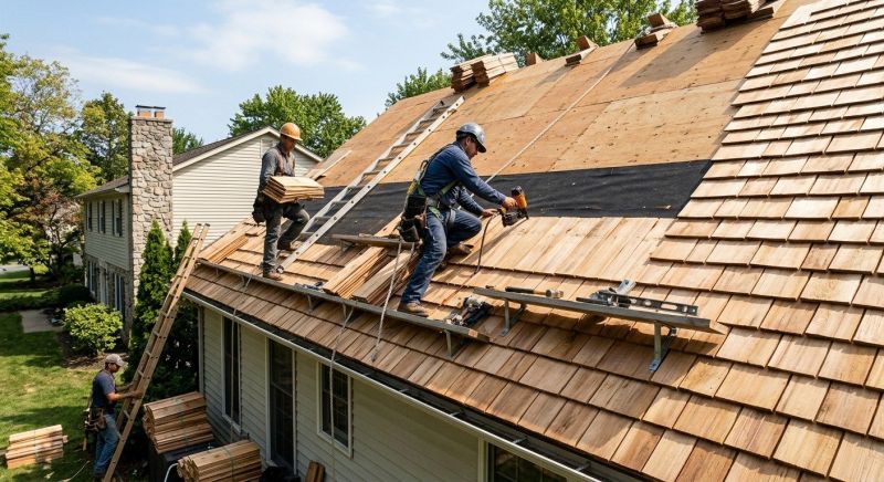Shake Roof Replacement in Grand Lake, CO