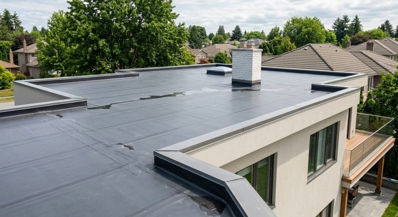 Single Ply Roof Installation in Grand Lake, CO