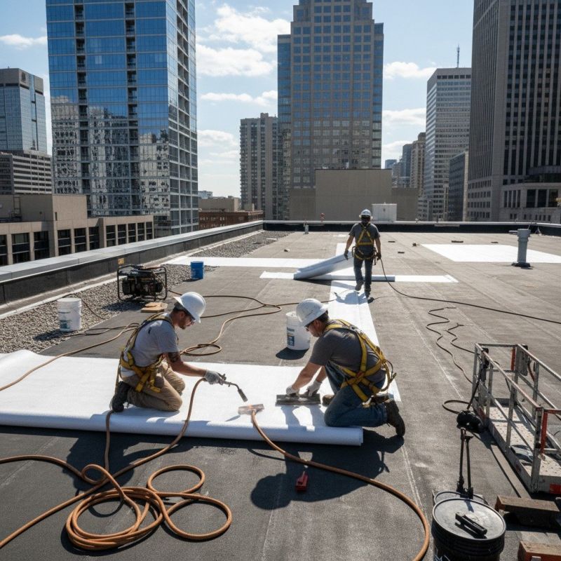 Single Ply Roof Repair in Lyons, CO