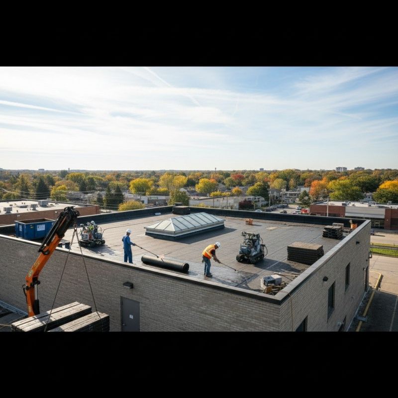 Single Ply Roof Replacement in Johnstown, CO