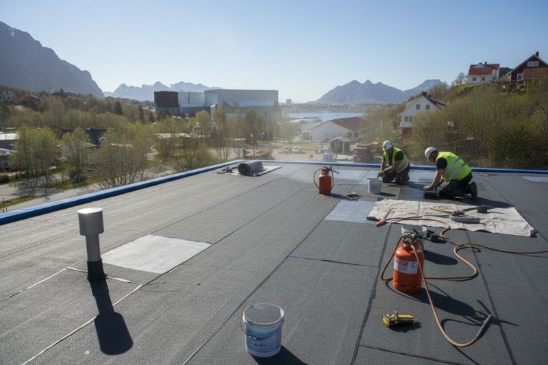 Single Ply Roof Replacement in Estes Park, CO