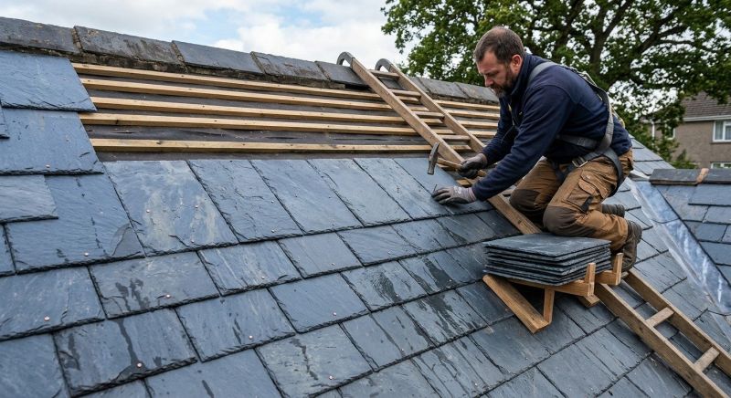 Slate Roof Construction in Loveland, CO