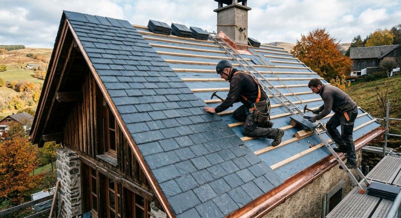 Slate Roof Installation in Boulder County, CO