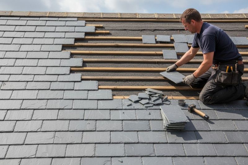Slate Roof Leak Repair in Estes Park, CO