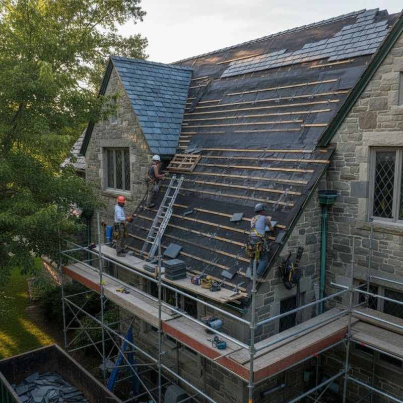 Slate Roof Replacement in Berthoud, CO