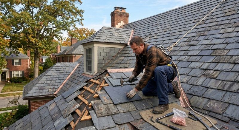 Slate Shingles Repair in Berthoud, CO
