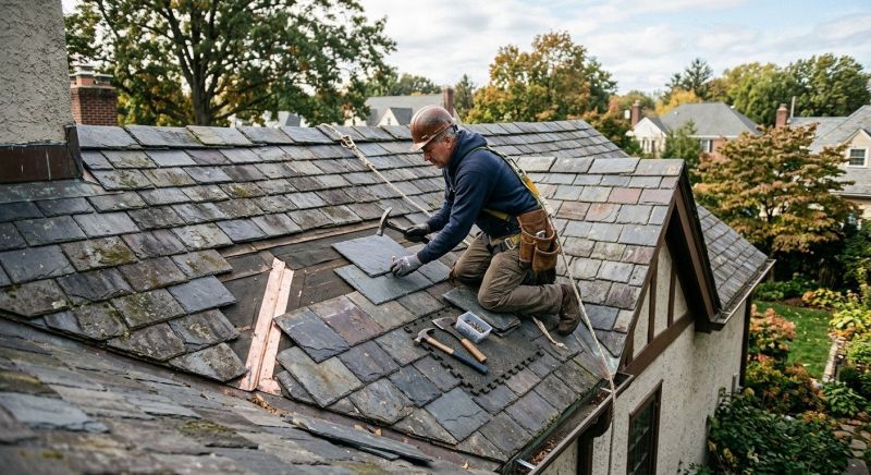 Slate Shingles Repair in Estes Park, CO