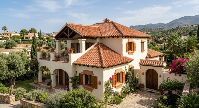 Spanish Tile Roof Replacement in Estes Park, CO