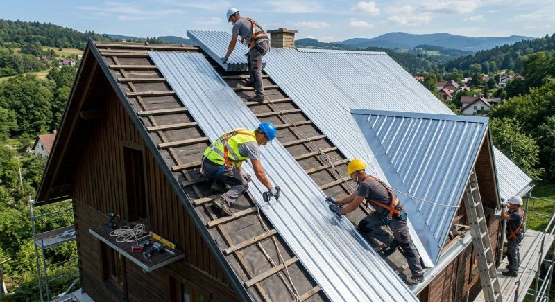 Steel Roof Installation in Estes Park, CO